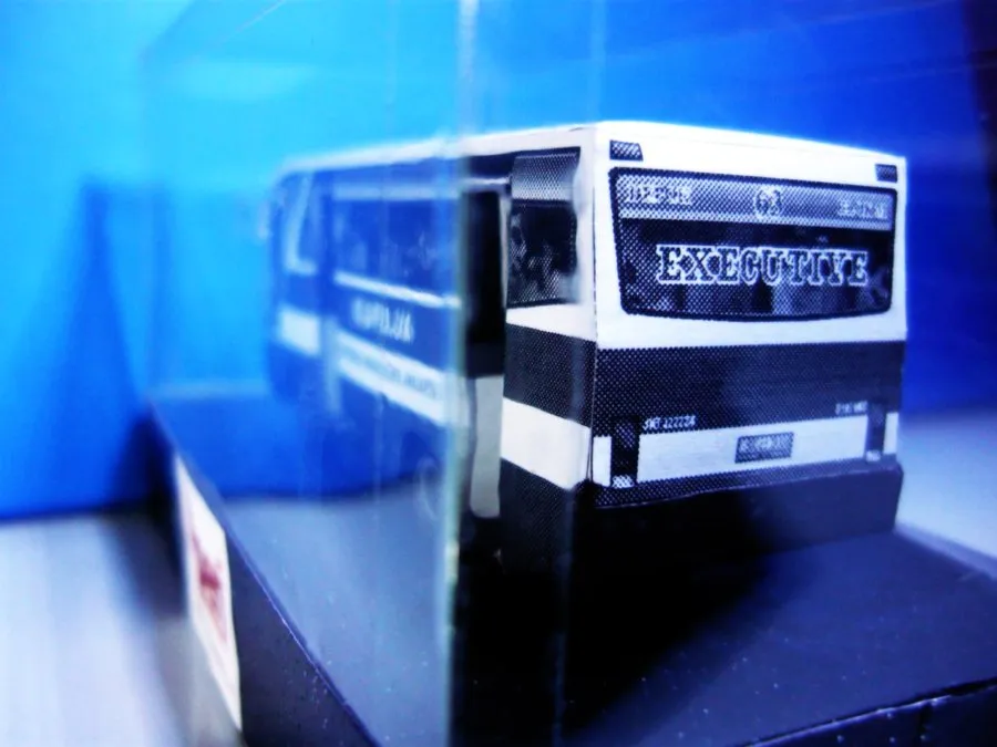Kopaja Bus paper model built by Ady Putra