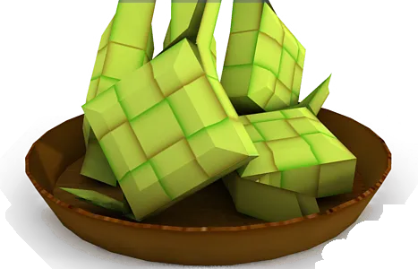Ketupat paper model