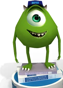 Mike Wazowski Paper Figure paper model