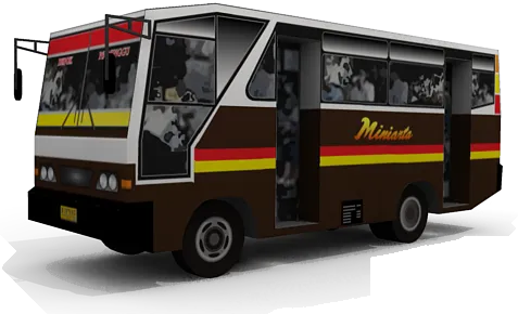 Miniarta Bus paper model