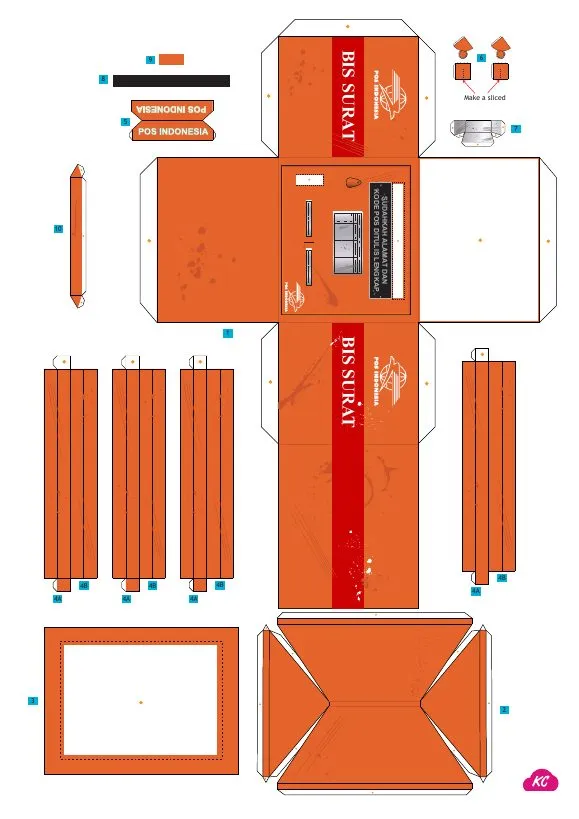 Street Mailbox pattern, sheet 2