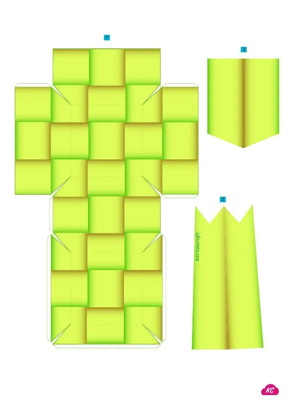 Ketupat pattern, sheet 2