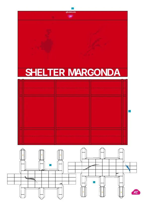Bus Shelter pattern, sheet 2