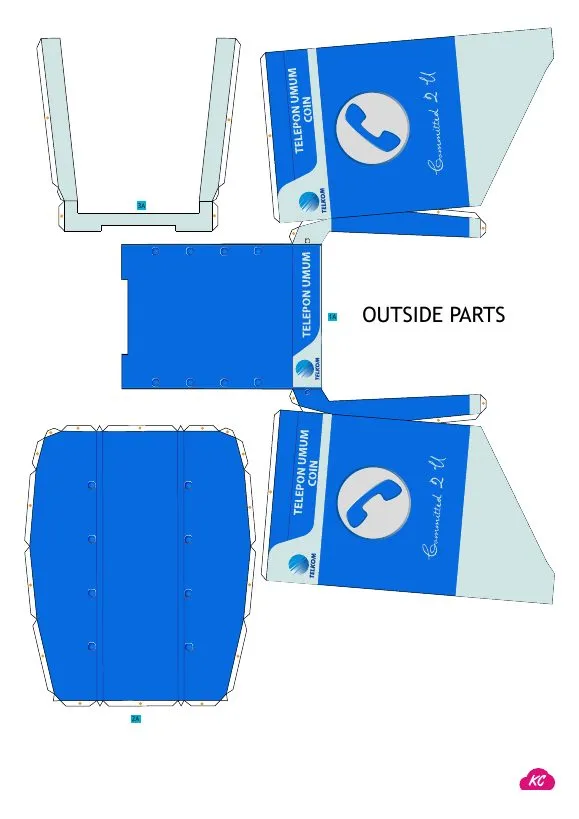 Jakarta Public Phone pattern, sheet 2