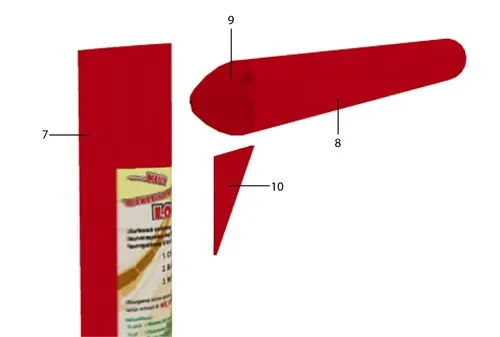 Bus Shelter assembly diagram 2